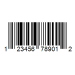 Example of UPC-A barcode